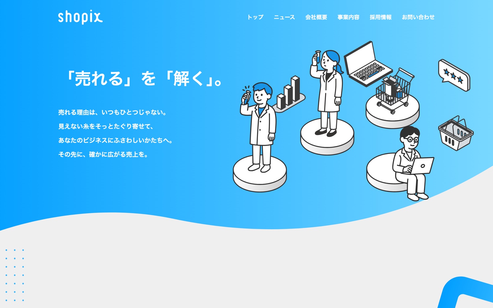 Shopix Webサービスサイト